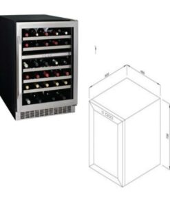 Tủ Rượu Malloca MWC-45BS