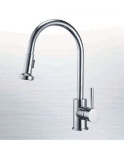 Vòi đồng mạ Inox Malloca K124 - BN (Inox)