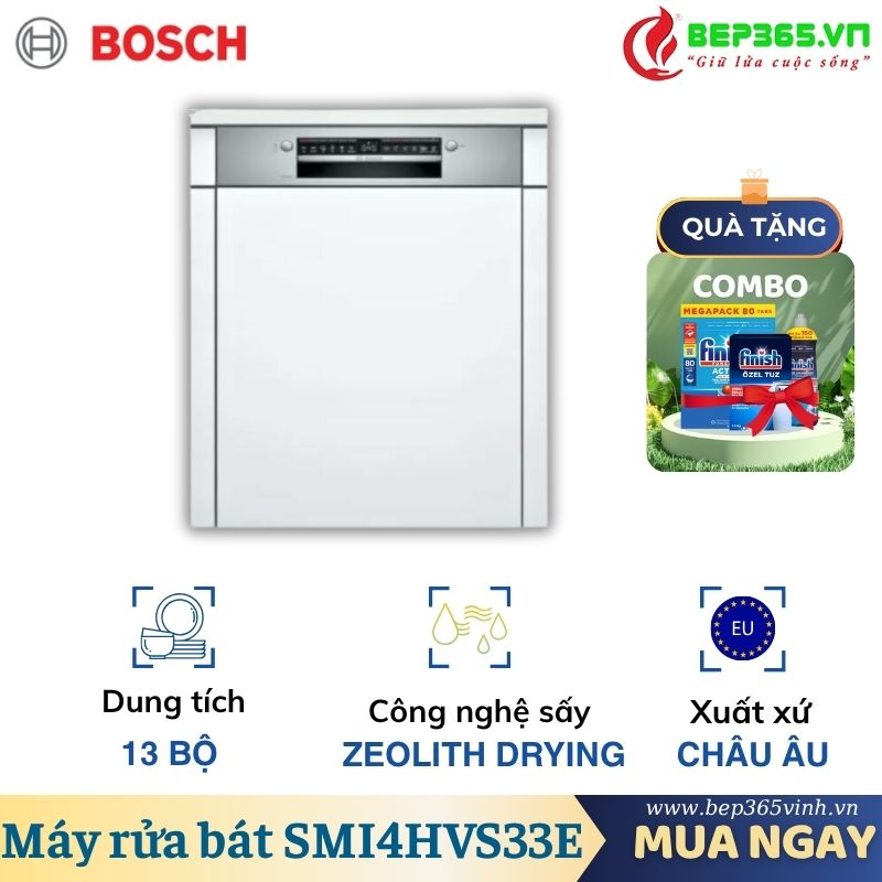 Máy rửa bát Bosch SMI4HVS33E