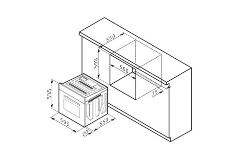 lo nuong pyramis 60in 1007 inox 1