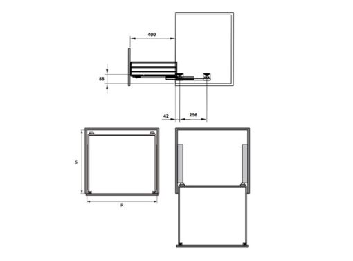 Bộ Rổ Xoong Nồi Cappella 900mm Hafele 549.08.034 - Ảnh 4