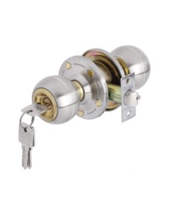 Khóa cửa phòng tay nắm tròn Demax LK800 PB