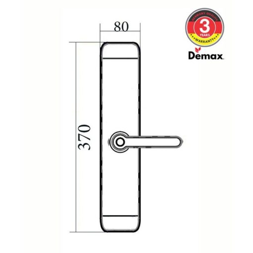 Khóa cửa thông minh Demax SL768 AC - Ảnh 3