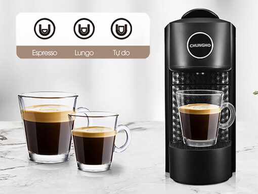 Máy pha cà phê ChungHo Espresso Italia CM-07G404B - Ảnh 4