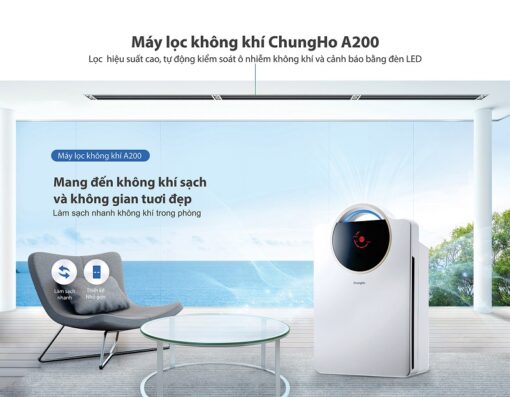 Máy lọc không khí Chungho Iguassu A200 GAP-07H2030 - Ảnh 3