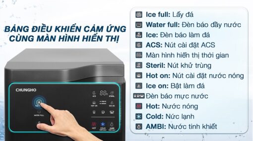 Máy lọc nước ChungHo SANITA ICE GWI-60C9560M - Ảnh 6