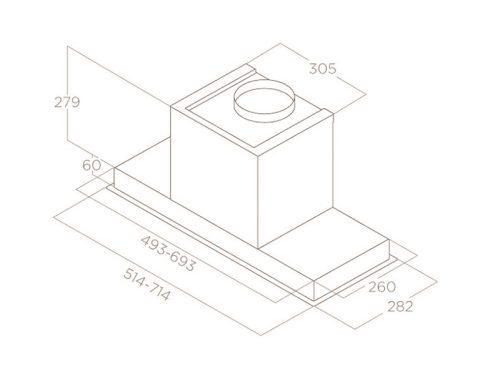Máy hút mùi Elica HIDDEN 2.0@ BLGL/A/52 11 may hut mui elica hidden 2 0 blgl a 52 5