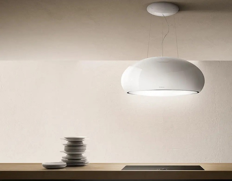 Máy hút mùi Elica SEASHELL WH/F/80 4 Máy hút mùi Elica SEASHELL WH/F/80 - Ảnh 2