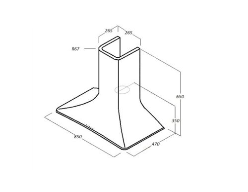 Máy hút mùi Elica SWEET UMBER F/85 9 may hut mui elica sweet umber f 85 4