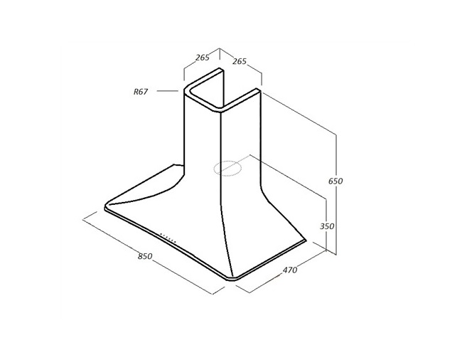 Máy hút mùi Elica SWEET UMBER F/85 6 Máy hút mùi Elica SWEET UMBER F/85 - Ảnh 4
