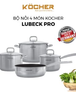 Bộ nồi 4 món Kocher LUBECK PRO