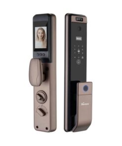 Khóa cửa điện tử nhận diện khuôn mặt Face ID - 3D Demax SL916 CB App Wifi