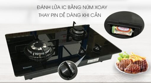 Bếp Gas Âm RINNAI RVB-6SDQ(B) - Ảnh 4