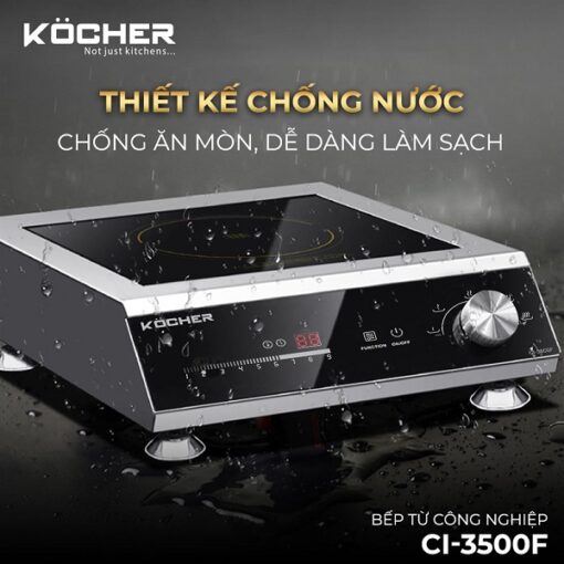 Bếp từ công nghiệp Kocher CI-3500F - Ảnh 2