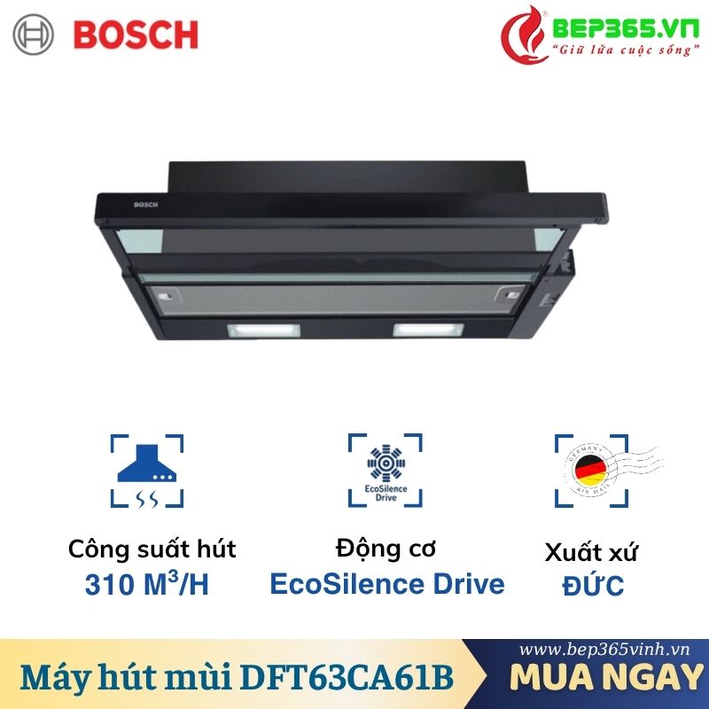 Máy hút mùi BOSCH DFT63CA61B Series 2 3 Máy hút mùi BOSCH DFT63CA61B Series 2