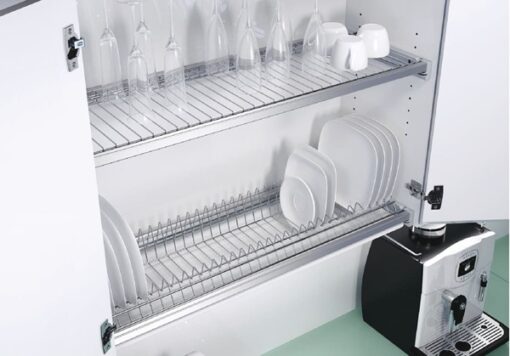 Khay up bát đĩa Hafele 544.01.024 inox, 414x263mm - Ảnh 2
