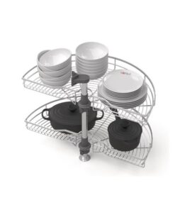 Bộ rổ góc xoay 180 độ Hafele Mezzo 548.37.001
