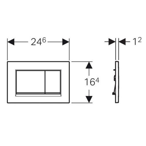 Vòi Rửa Hafele HT19-CH1F281 570.51.030