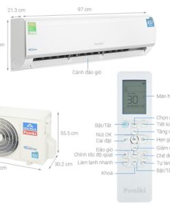 thông số kỹ thuật của Điều Hòa 1 chiều Funiki HIC18TMU
