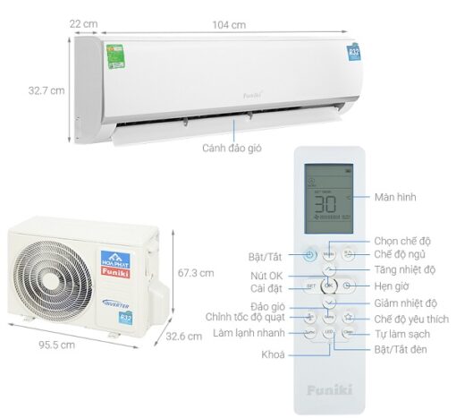 Điều Hòa 1 chiều Funiki HSC24TMU - Hình ảnh 2