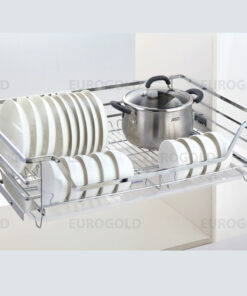 Giá xoong nồi inox 201 nan dẹt, mạ Crom Eurogold ES61260