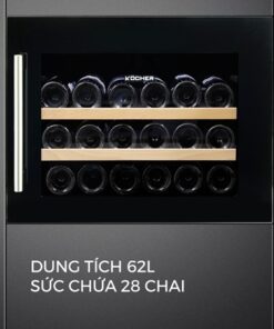 Ảnh Tủ rượu vang Kocher KWEU-1012B