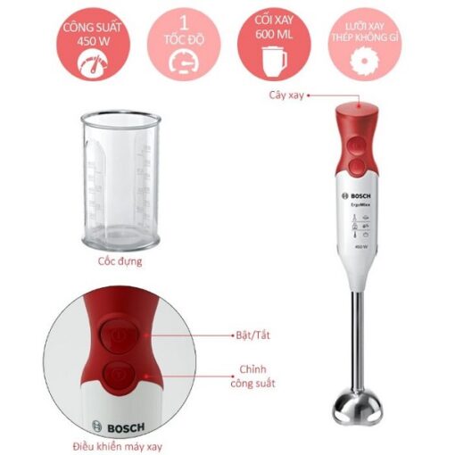 Máy xay cầm tay Bosch MSM64110 - Ảnh 3