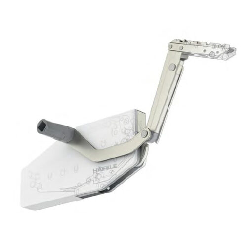 Bộ tay nâng Free Swing Hafele 493.05.773, đen