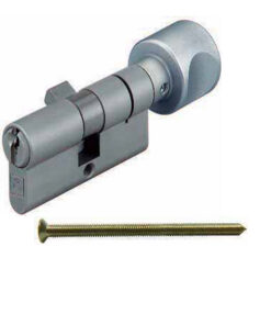 Ruột khóa 1 đầu chìa, 1 đầu vặn Hafele 916.01.013, 71mm Đồng thau