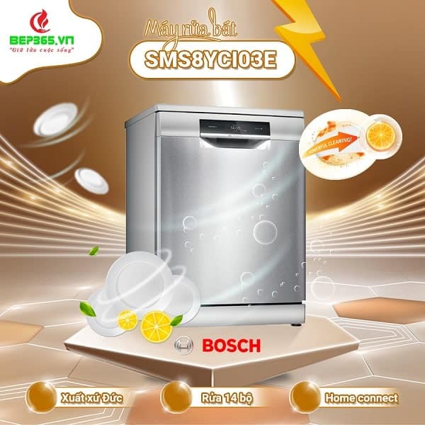 máy rửa bát Bosch SMS8YCI03E