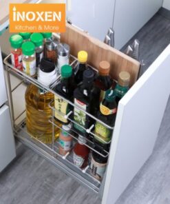 Giá để dao thớt đa năng inox tròn 304 Inoxen BT304-30
