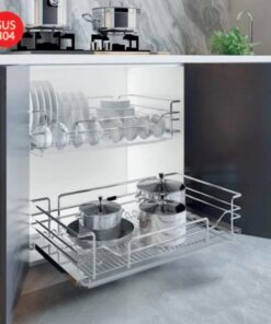 Giá xoong nồi nan oval (Quả Trám) Inoxen EV7080