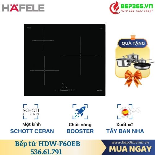 Bếp từ 3 vùng nấu Hafele 536.61.791
