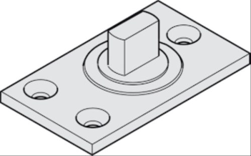 Bản lề trục xoay Hafele 981.00.092 5 Bản lề trục xoay Hafele 981.00.092