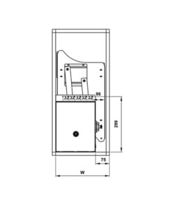 bo ro bat dia hafele lento 504 76 023 900mm 1