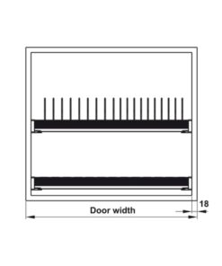 Bộ rổ bát đĩa Hafele Presto 544.40.013 800mm