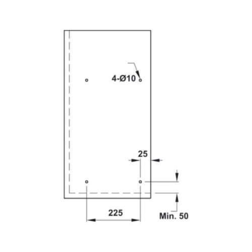 Bộ rổ bát đĩa Hafele Presto 544.40.023 600mm