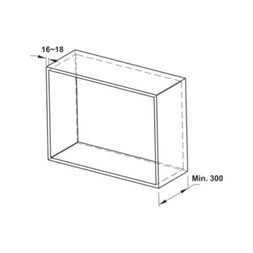 Bộ rổ bát đĩa Hafele Presto 544.40.023 600mm