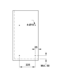 Bộ rổ bát đĩa Hafele Presto 544.40.031 700mm