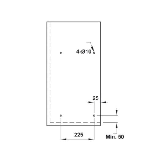 Bộ rổ bát đĩa Hafele Presto 544.40.034 900mm