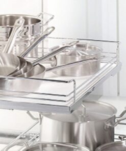 Bộ rổ kéo ARENA gắn cánh Hafele 540.24.503 cho tủ rộng 400mm