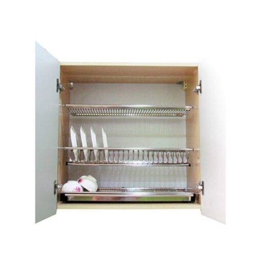 Giá bát 3 tầng tủ trên inox 201 Faster RS800S3