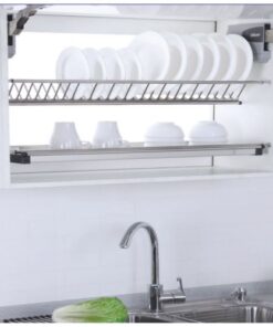 Giá bát đĩa cố định dạng chữ V Inox 201 Eurogold EU01060