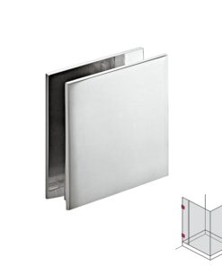 Kẹp kính tường 90º phòng tắm kính Hafele 981.77.918