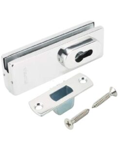 Khóa kẹp chân kính Inox mờ Hafele 981.50.030