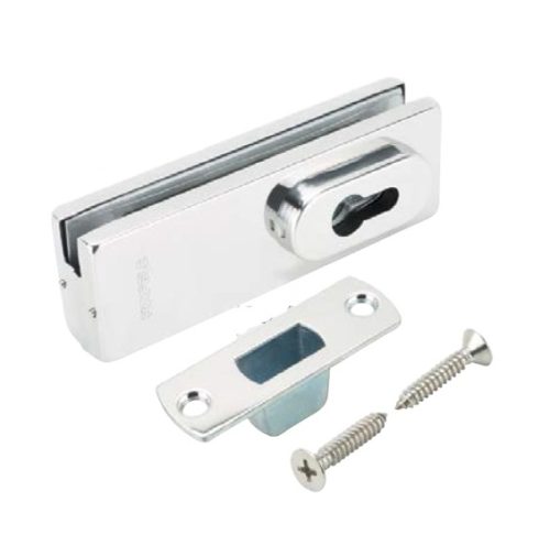 Khóa kẹp chân kính Inox mờ Hafele 981.50.030 5 Khóa kẹp chân kính Inox mờ Hafele 981.50.030