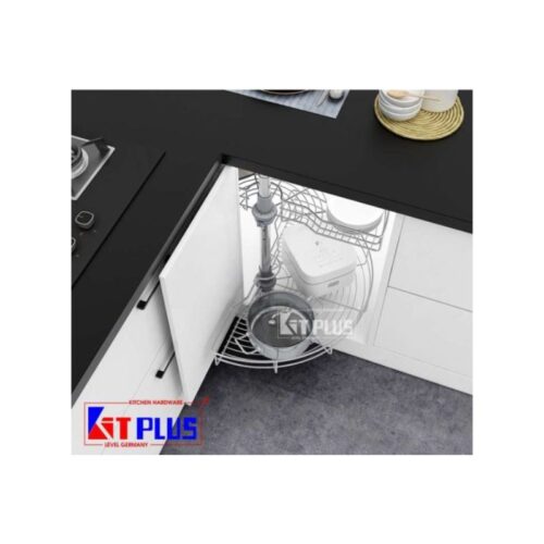 Mâm xoay Inox mờ cao cấp mở 1/2 -180 Kit Plus DK.180 VIP