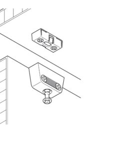 Phụ kiện bas liên kết RV/U-T3 Hafele 262.72.953