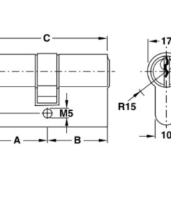 ruot khoa hafele 916 00 013 1