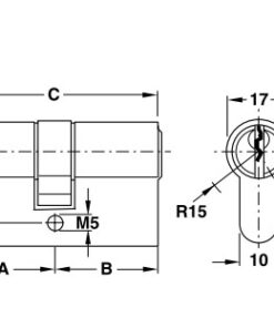 ruot khoa hafele 916 95 116 1